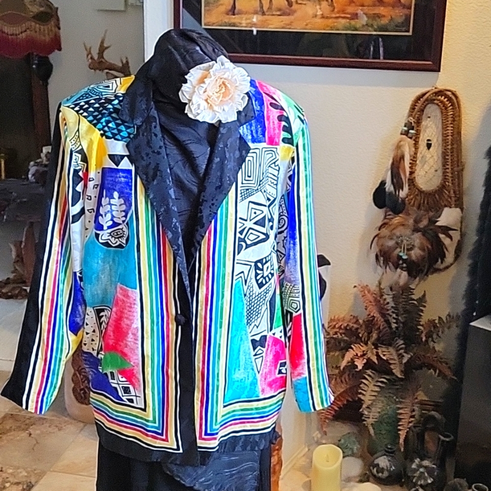 SATIN LIGHTWEIGHT BLAZER